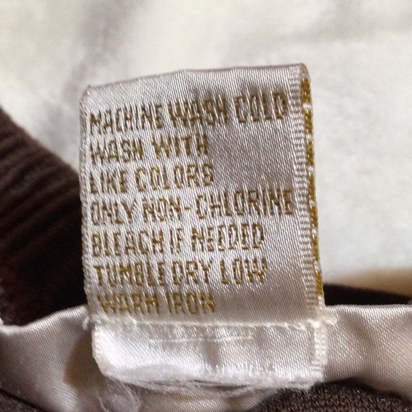 ⭐️ Gilligan & O’malle Chocolate Brown Velour stretch women’s Pants - Picture 11 of 14